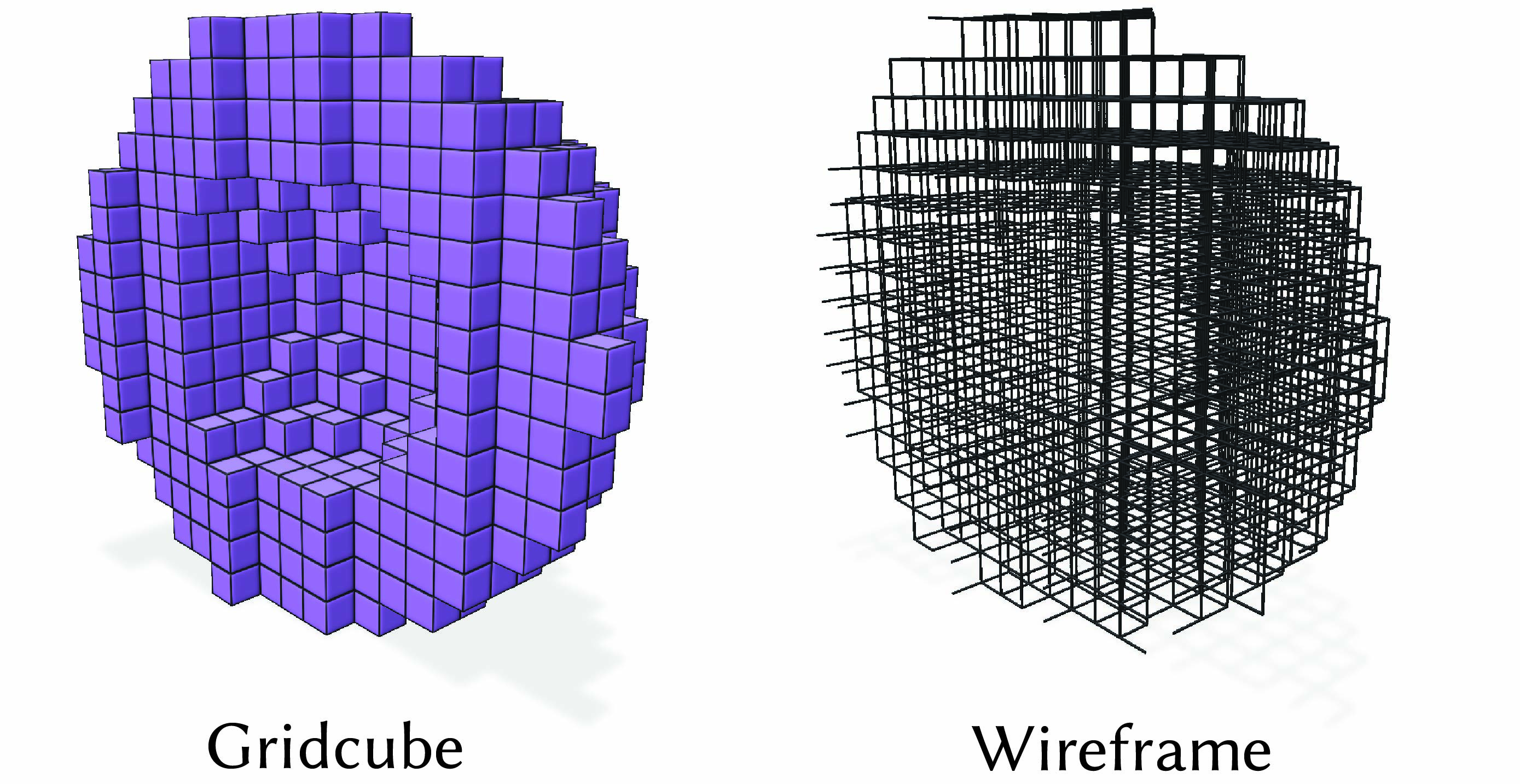 sparse volume grid render modes